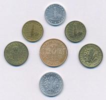 Románia 1947-1951. 1L (4xklf) + 2L (3xklf) T:1-
Romania 1947-1951. 1 Leu (4xdiff) + 2 Lei (3xdiff) ...