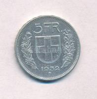Svájc 1932B 5Fr Ag "Tell Vilmos" T:2
Switzerland 1932B 5 Francs Ag "William Tell&quo...