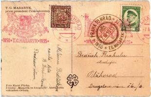 Tomás Garrigue Masaryk, First President of Czechoslovakia. Foto Karel Plicka + So. Stpl. (EK)