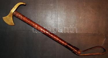 Bőr markolatú cserkész-fokos / Boy-scout axe with leather handle
