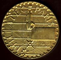 1964. "Philatec Paris" aranyérem A.Szepes nevére vésve szign.:Devicne aranyozott Br eredet...