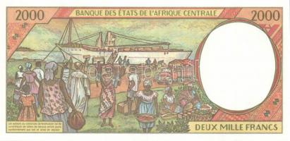 Közép-Afrikai Államok/Kamerun 1993. 2000Fr T:I