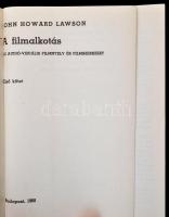 Lawson, John Howard: A filmalkotás. Az audió-vizuális filmnyelv és filmszerkezet I-II. Bp., 1968, Ma...