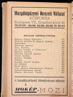 1949 Filmművészeti évkönyv, XXX. évfolyam, szerk. Lajta Andor, reklámokkal, félvászon kötés,  kopott...