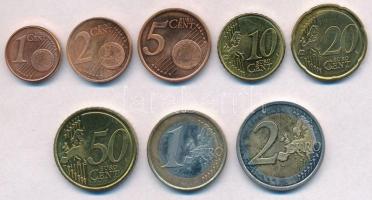 Szlovénia 2007. 1c-2E (8xklf) T:1-
Slovenia 2007. 1 Cent - 2 Euro (8xdiff) C:AU