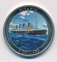 Libéria 2006. 5$ Cu-Ni Titanic multicolor T:PP Liberia 2006. 5 Dollars Cu-Ni Titanic multicolor C:PP
