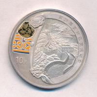 Kína 2008. 10Y Ag "Pekingi Olimpia / Nagy fal" T:1- eredetileg PP
China 2008. 10 Yuan Ag ...