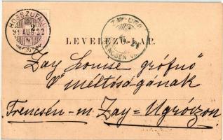 1899 Walachischer Schafhirt. Siebenbürgische Volkstypen-Karte No. 5. Verlag H. Zeidner / Havasalföld...