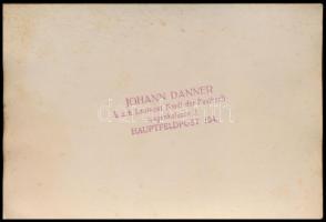 cca 1914-1918 Katonák pakolnak le egy ház előtt teherautóról, Johann Danner k.u.k. Leutnant Kmdt. de...