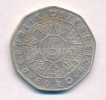 Ausztria 2004. 5E Ag "Az EU bővítése" T:1-,2 
Austria 2004. 5 Euro Ag "Enlargement ...