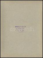 cca 1900 Vízhordó asszonyok, kartonra ragasztott fotó, hátoldalon pecséttel jelzett (A. Foncelle, Pá...