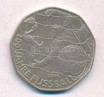 Ausztria 2004. 5E Ag "Osztrák labdarúgás 100. évfordulója" T:1- Austria 2004. 5 Euro Ag "Centennial of Austrian Soccer" C:AU Krause KM# 3113