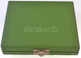 Iván István (1905-1968) ~1960. "Magyar Bélyeggyűjtők Országos Szövetsége" aranyozott fém e...