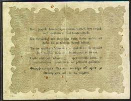 1848. 10Ft "Kossuth bankó" "alladalmi" nyomdahiba T:restaurált