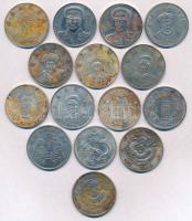 15db hamis kínai Fe dollár tétel (fake copies) T:3