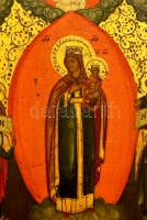 cca 1900 "Minden gyászoló öröme" (Vsekh skorbyashchikh radost'), orosz Istenanya-ikon...