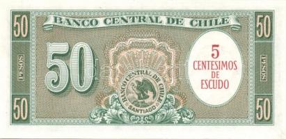 Chile 1958-59. 50P (2x) T:I
