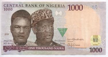 Nigéria 2016. 1000N T:III Nigeria 2016. 1000 Naira C:F