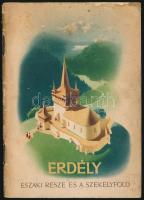 Erdély északi része és a Székelyföld. Bp., é. n., Országos Magyar Idegenforgalmi Hivatal. Kiadói tűz...