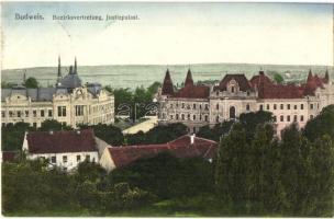 Ceské Budejovice, Budweis; Bezirksvertretung, Justizpalast / Palace of Justice