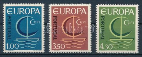 1966 Europa CEPT sor Mi 1012-1014