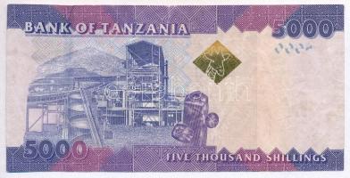 Tanzánia 2010. 5000Sh T:III,III-
Tanzania 2010. 5000 Shillings C:F,VG