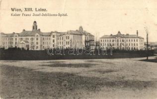Vienna, Wien XIII. Lainz, Kaiser Franz Josef Jubiläums Spital / hospital (EK)