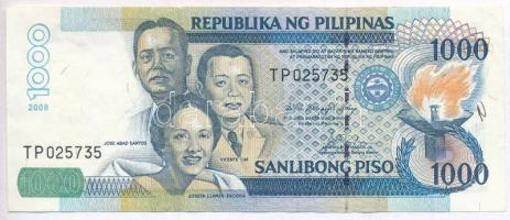Fülöp-szigetek 2008. 1000P T:III Philippines 2008. 1000 Piso C:F