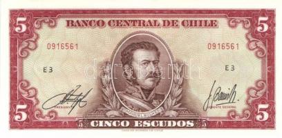 Chile 1964. 1Esc, 5Esc, 50Esc, 100Esc T:I,I-
