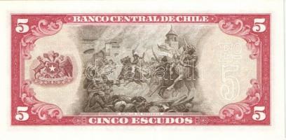 Chile 1964. 1Esc, 5Esc, 50Esc, 100Esc T:I,I-