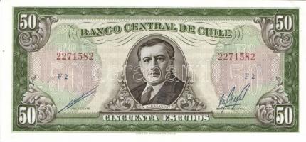Chile 1964. 1Esc, 5Esc, 50Esc, 100Esc T:I,I-