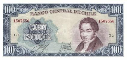 Chile 1964. 1Esc, 5Esc, 50Esc, 100Esc T:I,I-