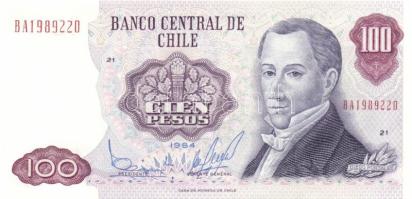 Chile 1967-84. 10Esc, 50P, 100P T:I