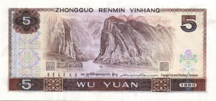 Kína 1980. 1J, 2J, 5J, 1Y, 2Y, 5Y, 10Y T:I,I-