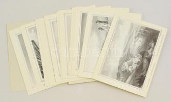 1988 Buda és Pest 1856. L. Rohbock 16 metszete. Bp., Múzsák Közművelődési Kiadó. 16 metszet reprintj...