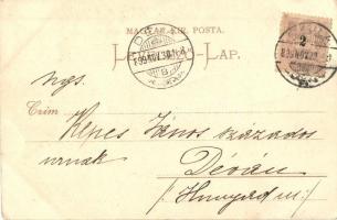 1899 A narancs. Bayer Pál III. 693. / The orange. Children on the streets. s: Torre J. (EK)