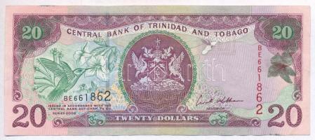 Trinidad és Tobago 2002. 20$ T:III Trinidad and Tobago 2002. 20 Dollars C:F