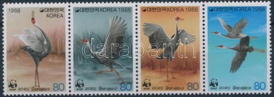 Amur crane stripe of 4, Amuri daru négyescsík
