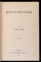 Jókai Mór összes művei sorozat 2 kötete: XCVIII. és XCIX. kötetek, Költemények I.-II. Bp., 1898, Rév...