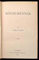 Jókai Mór összes művei sorozat 2 kötete: XCVIII. és XCIX. kötetek, Költemények I.-II. Bp., 1898, Rév...