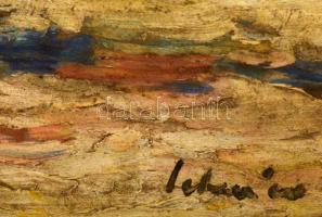 Schéner Mihály (1923-2009): Virágcsendélet. Olaj, farost, jelzett, 70×50 cm