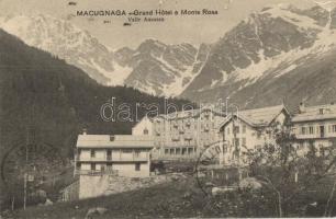 Macugnaga, Grand Hotel e Monte Rosa (EK)