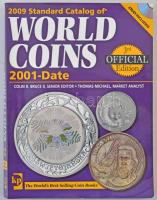 Standard Catalog of World Coins 2001-Date, 3rd Edition, Krause Publications, 2009. CD melléklettel, használt, de szép állapotban.