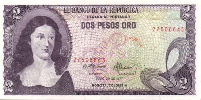 Kolumbia 1977.7.20. 2P T:I