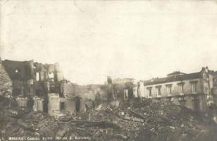 Messina, Convitta Aversa / ruins after the earthquake (EK)