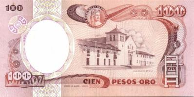 Kolumbia 1984+86. 100P 2klf évszámmal T:I