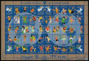 4 db dán levélzáró ív + ívtöredék