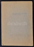 1968 Bp., Politikai Főiskola, kidolgozott államvizsga tételek filozófiából, gépelt kézirat, tűzött p...
