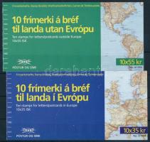 Europa CEPT: Felfedezések és feltalálások 2 bélyegfüzet, Europa CEPT 2 stamp booklets