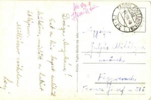 Üzenet. Valahol a messze orosz frontról... írta: Major Mihály tizedes. Kiadja Toghia Sándor rep. szk...